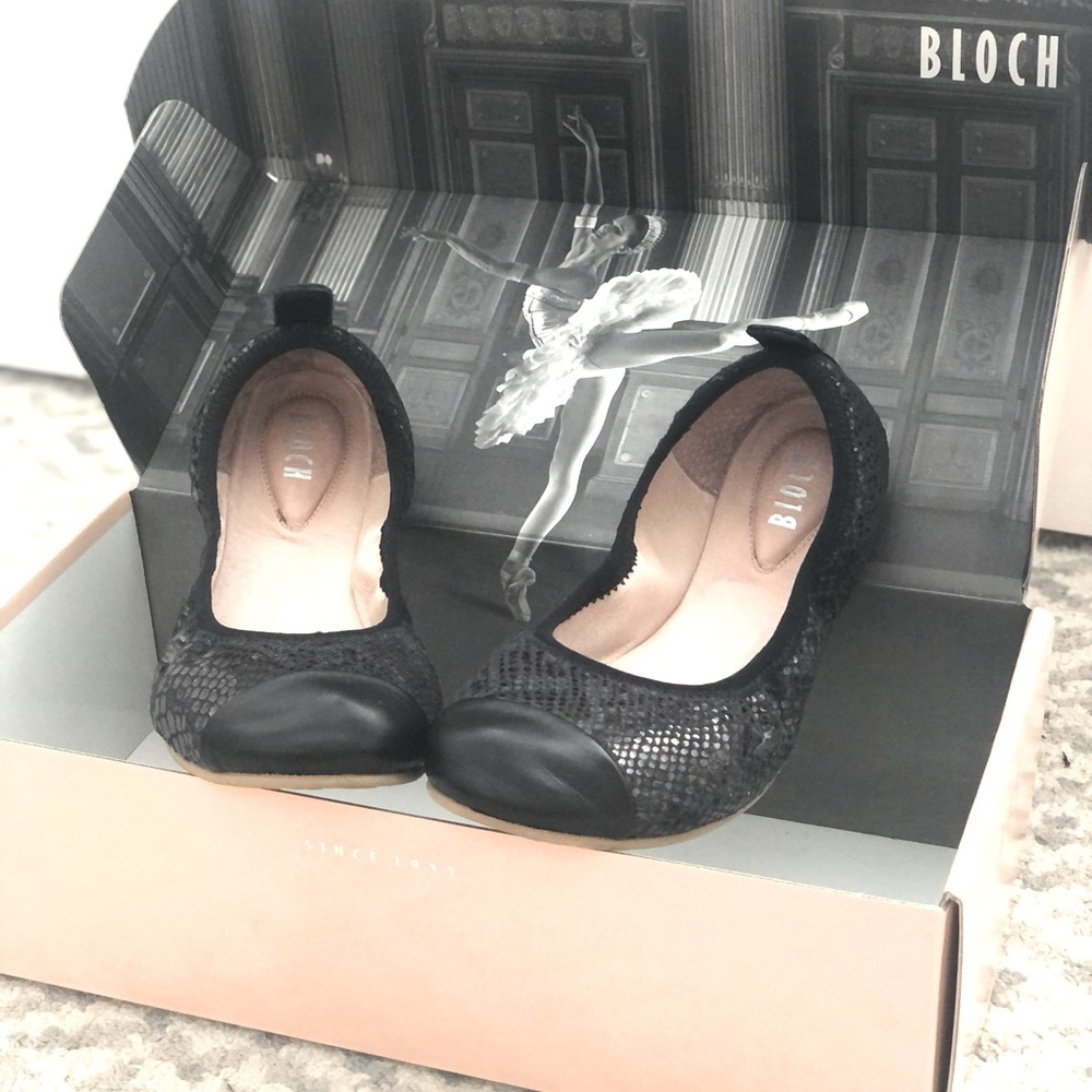 Bloch Snakeskin Everyday Flats